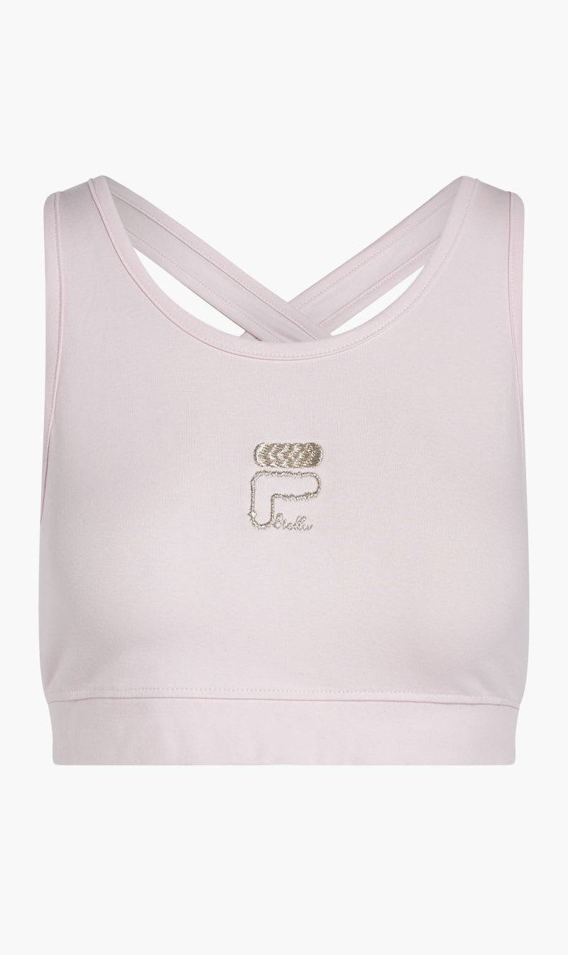 

Fila Pink Crop Tank for Women | The Deal Outlet