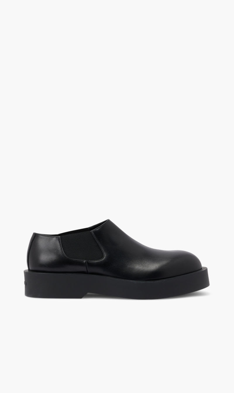 

Jil Sander Black Shoe Box Leather for Men | The Deal Outlet