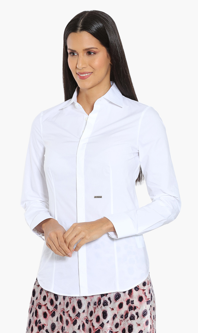 

Dsquared2 Plain Cotton Long Sleeve Shirt