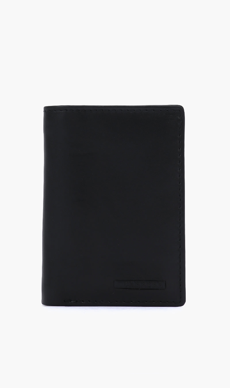 

Engraved Logo Bi-fold Wallet, Black