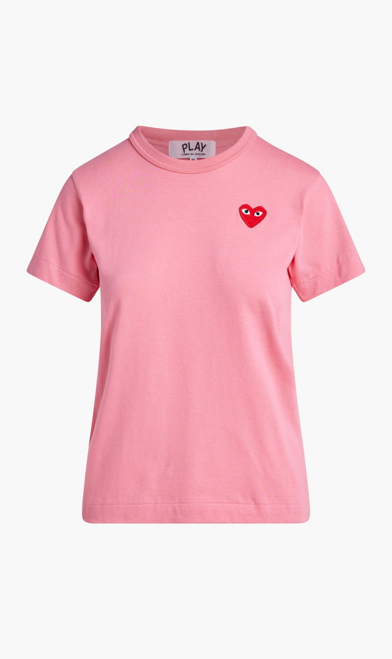 

449 Pink Play T-shirt Red Heart for Women | The Deal Outlet