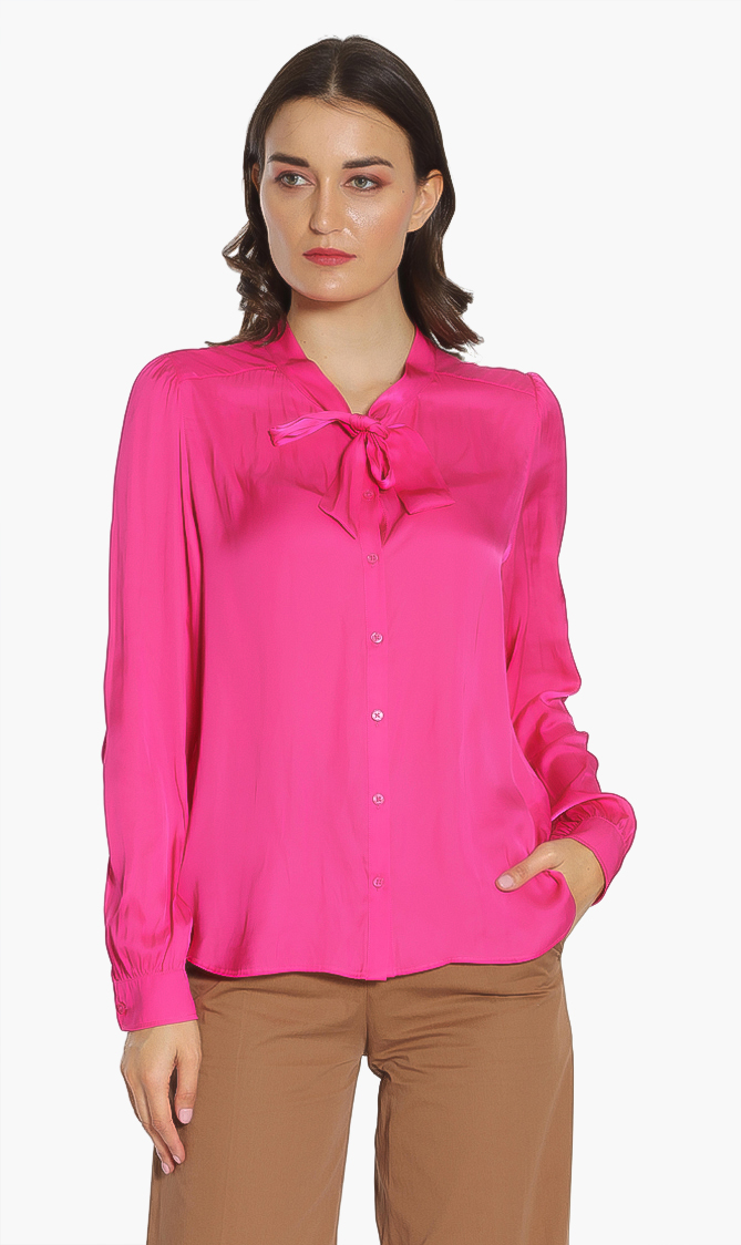 

Zadig & Voltaire Taos Satin Long Sleeves Shirt