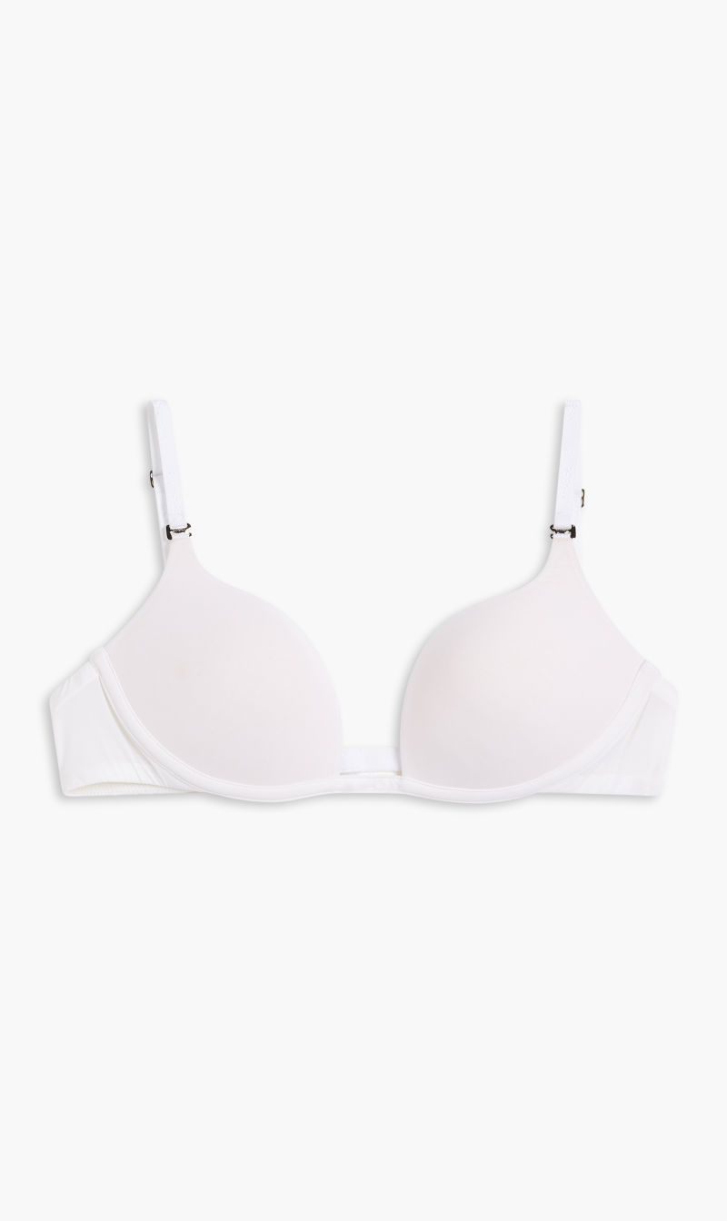 

Reggiseno Push-up Senza Ferro Coppa C White Optical, Grey