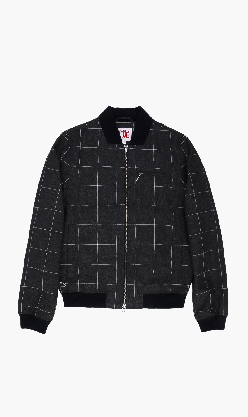 

Check Blouson Jacket