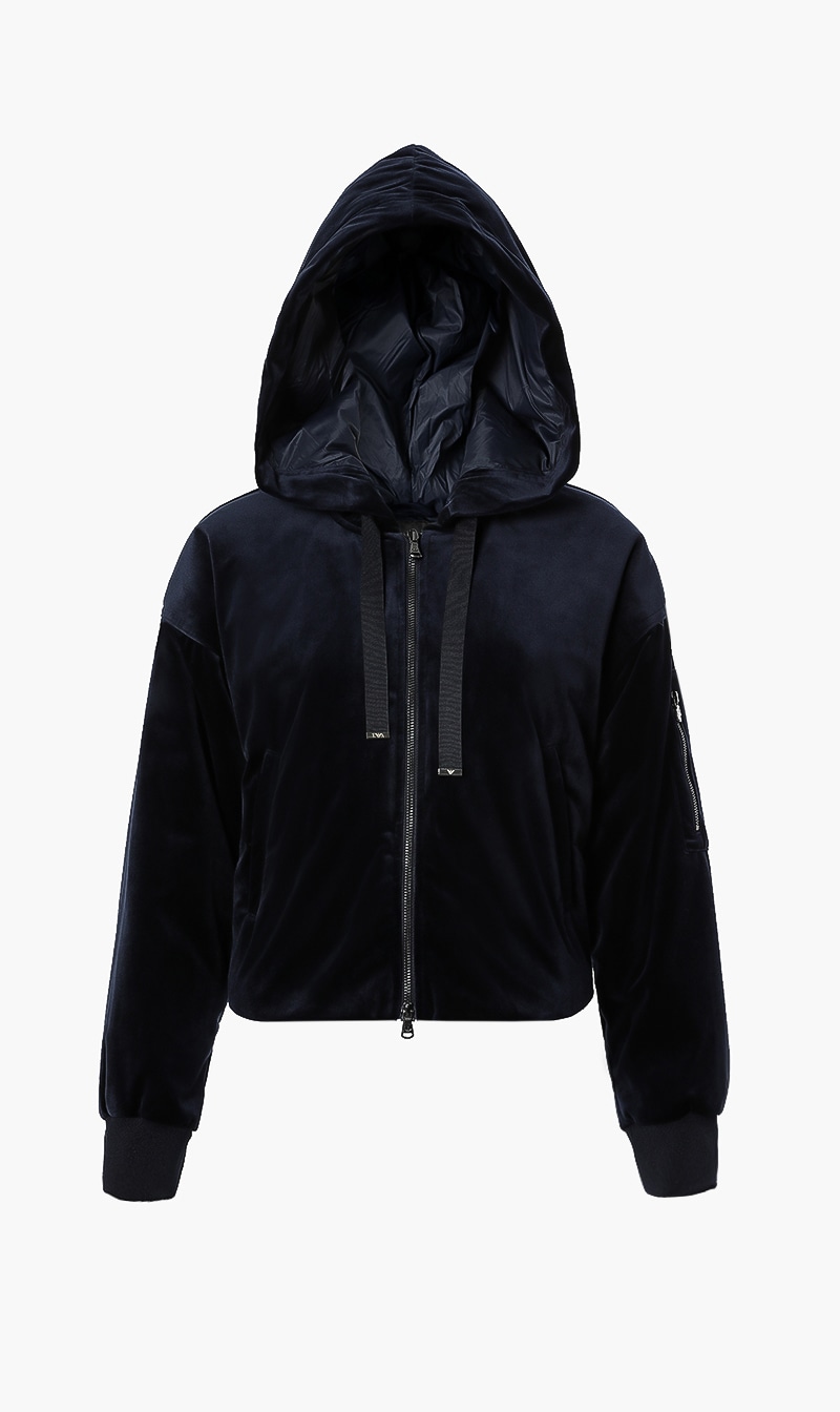 

Emporio Armani Velvet Puffer Jacket