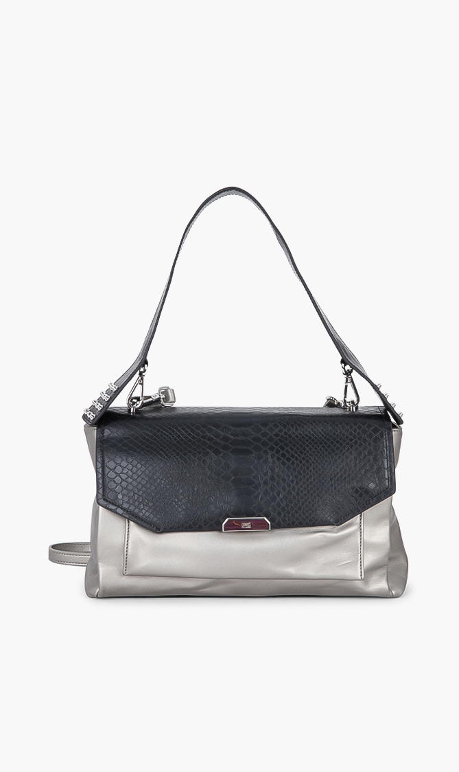 

Cavalli Class Rock Snake Medium Shoulder Bag