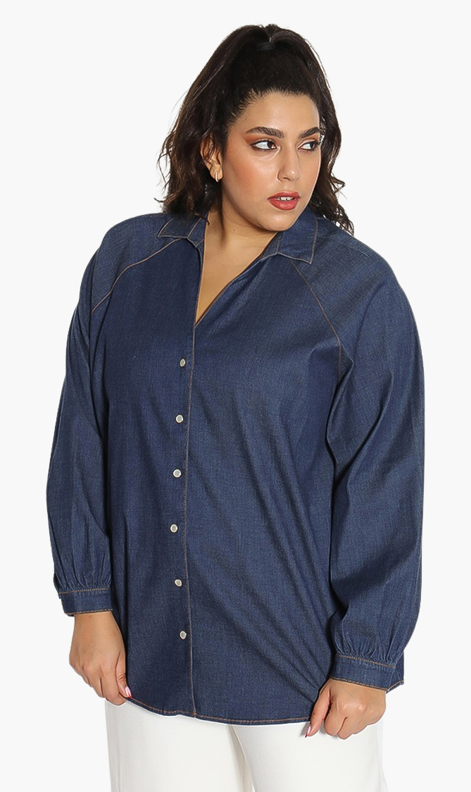 

Baccheo Denim Shirt, Blue