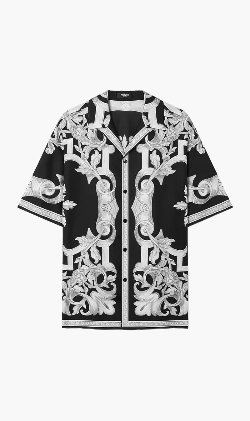 Versace Multi-color Baroque Print Shirt for Men