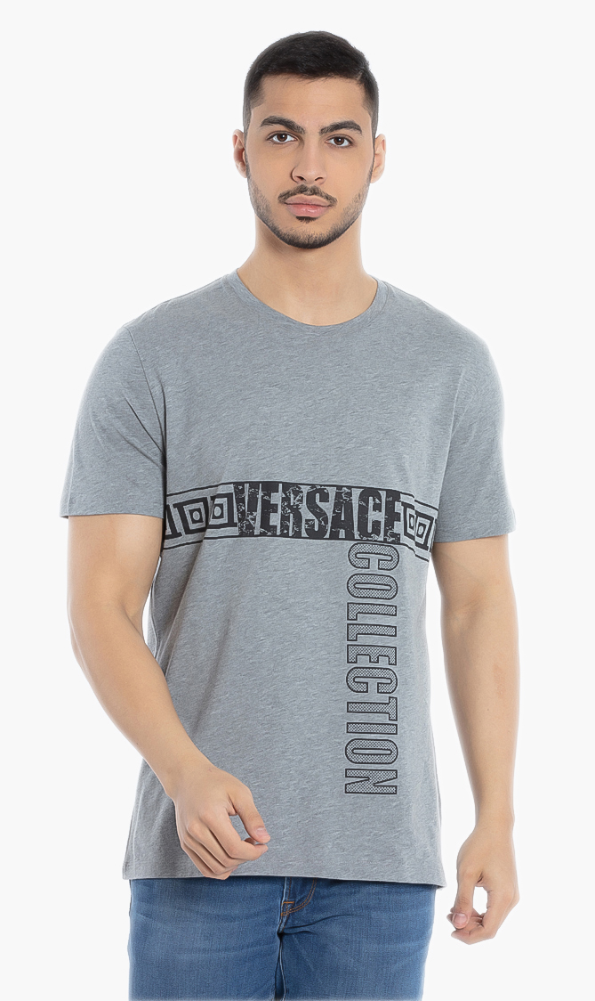 

Versace Logo Graphic Print T-shirt