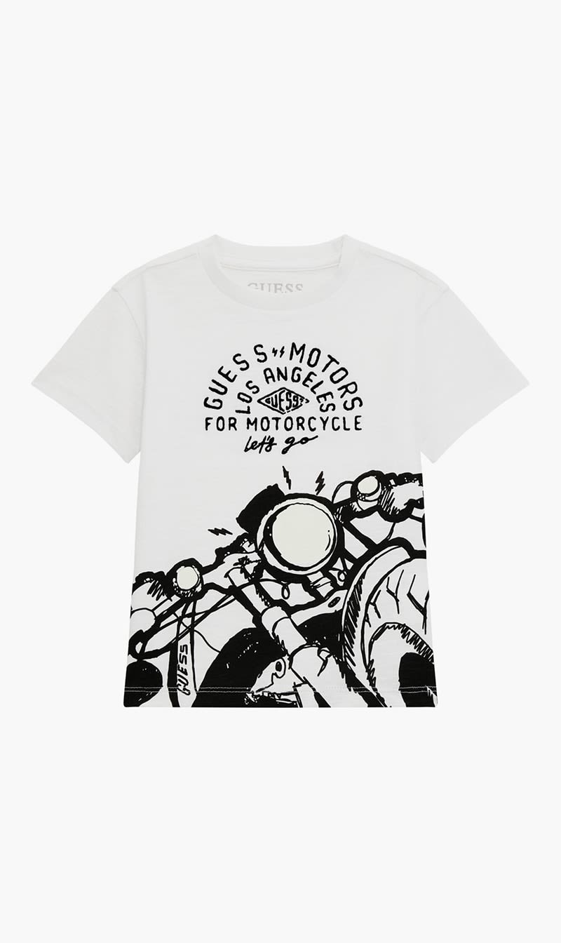 

Guess White Ss T-shirt for Boys | The Deal Outlet