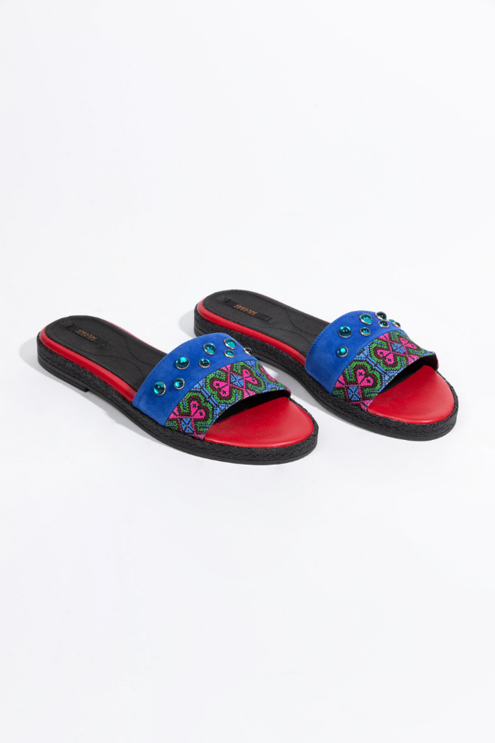 

Geox Koleen Embellished Sandals