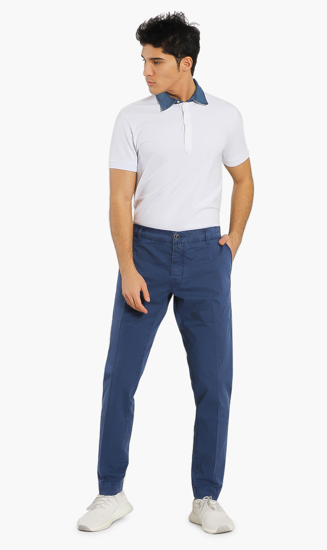 

Custom Tailored Pants, Blue