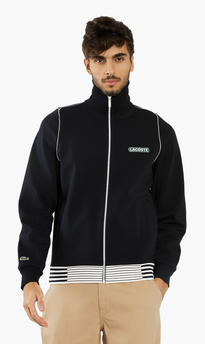 

Lacoste Heritage Zippered Tracksuit Jacket