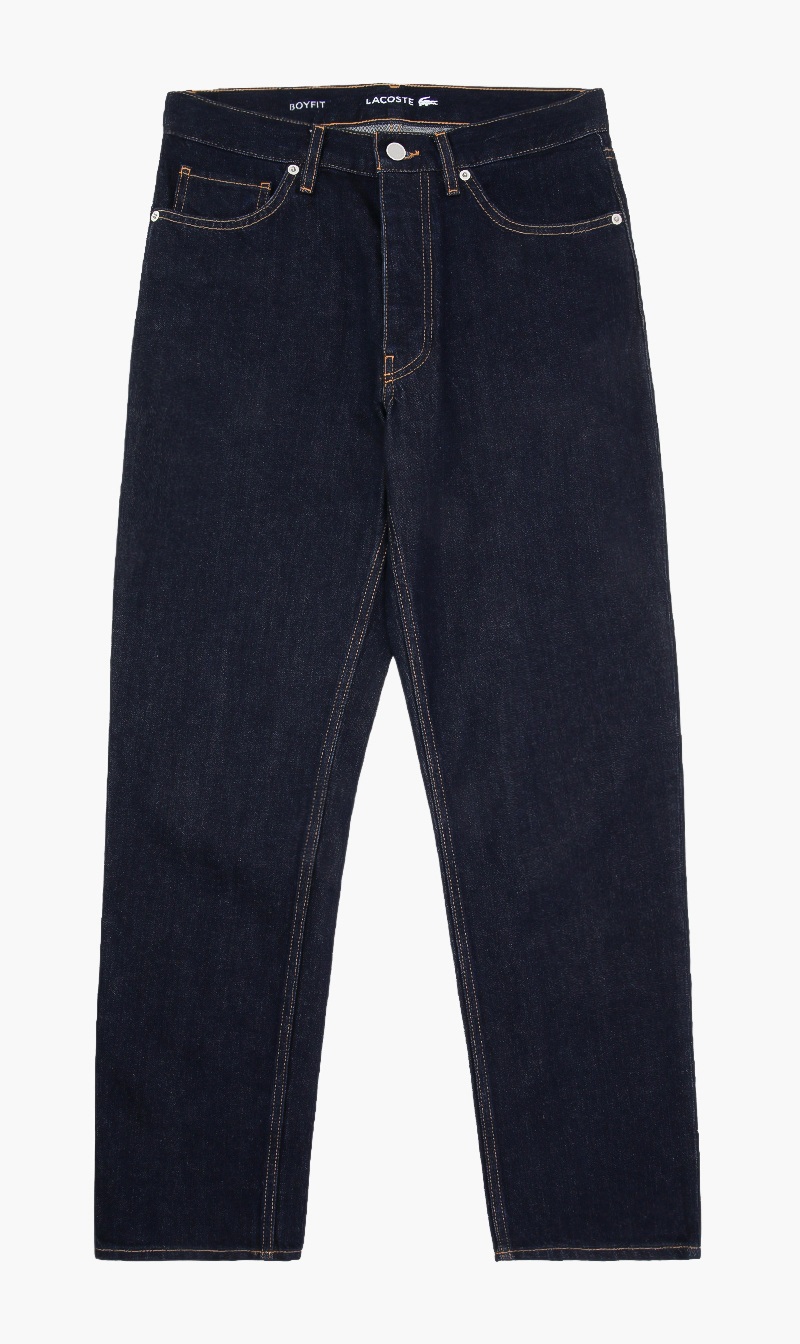 

Lacoste Blue Classic Logo Jeans for Women | The Deal Outlet