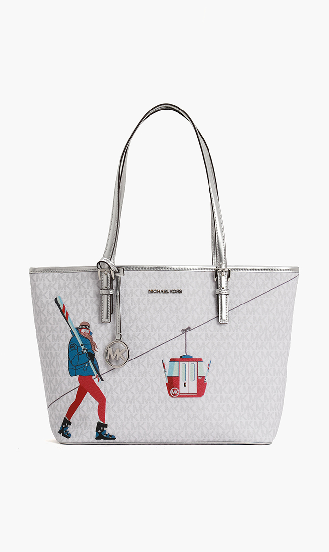 

Michael Kors Jet Set Printed Medium Carryall Tote Bag