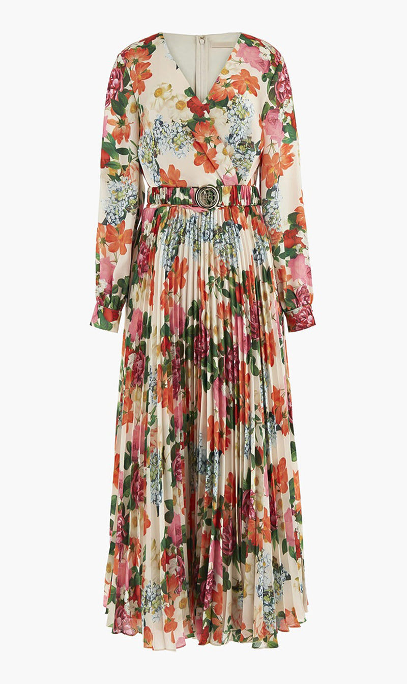 

Guess Multi-color Suzanne Ls Dress for Women | The Deal Outlet