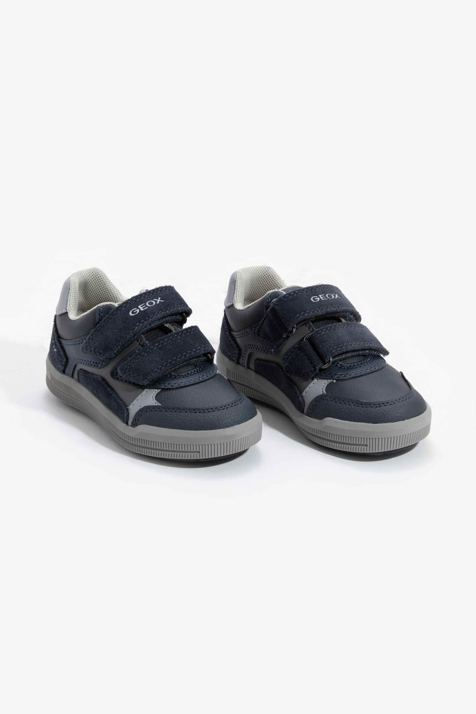 

Geox Arzach Leather Velcro Sneakers