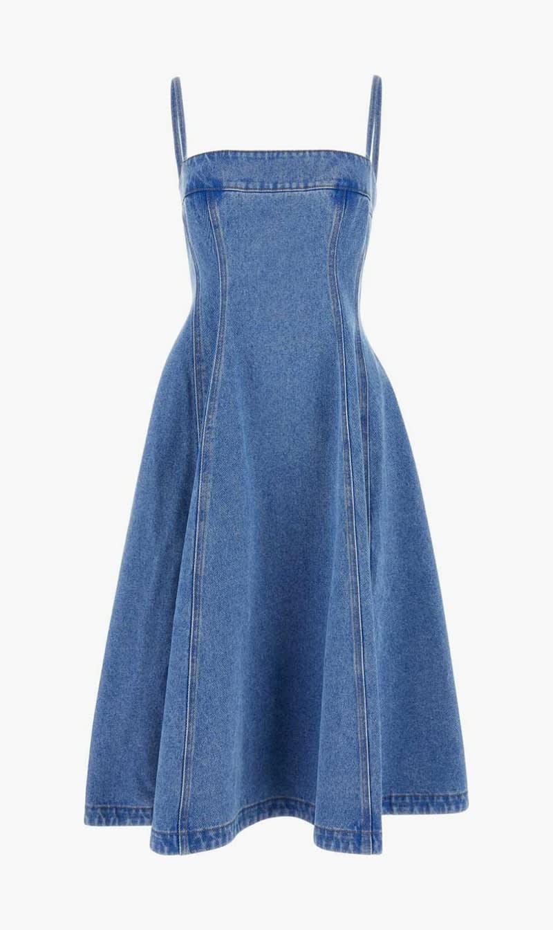 

Marni Blue Denim Dress for Women | The Deal Outlet