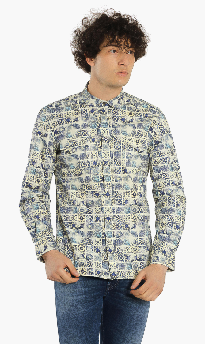 

Jacob Cohen Long Sleeve Button-up Shirt