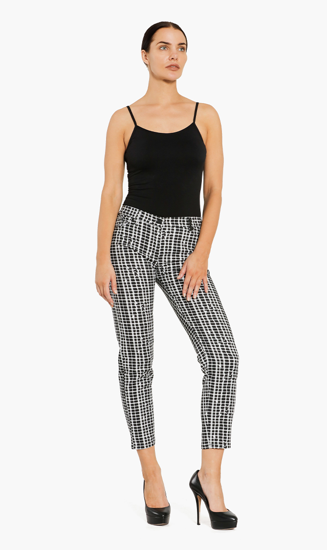 

Printed Jeans, Black