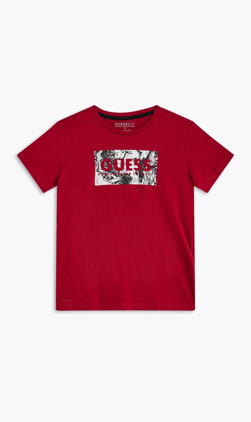 

Guess Red Ss T-shirt for Boys | The Deal Outlet