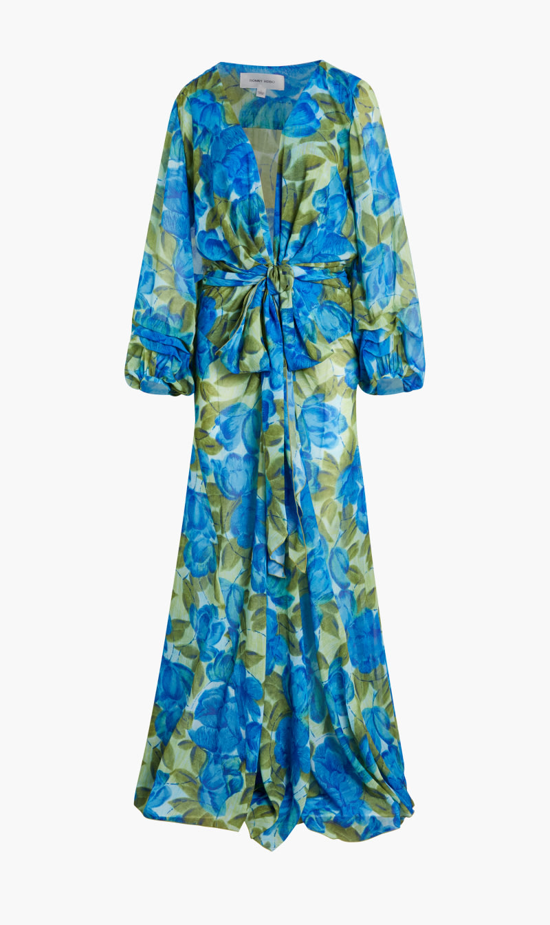 

Ronny Kobo Blue Shanti Dress for Women | The Deal Outlet