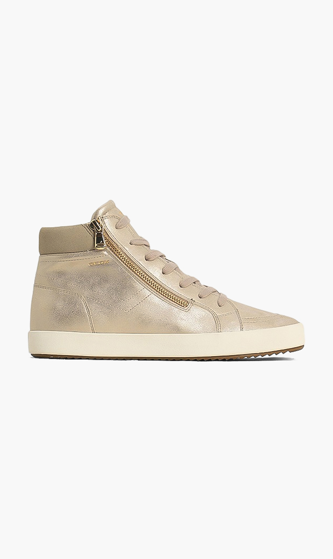 

Geox Blomiee High Top Leather Sneakers