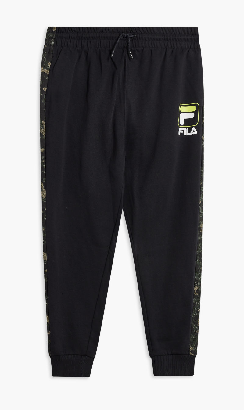 

Cuff Pant With Side Leg Camo Insert, Black