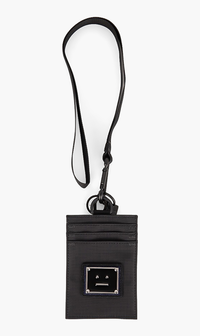 

Acne Azro Plaque Face Lanyard Card Case