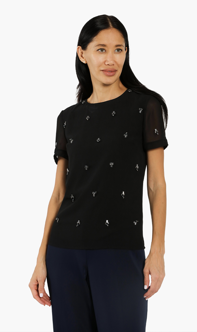 Whitnee Embellished Top