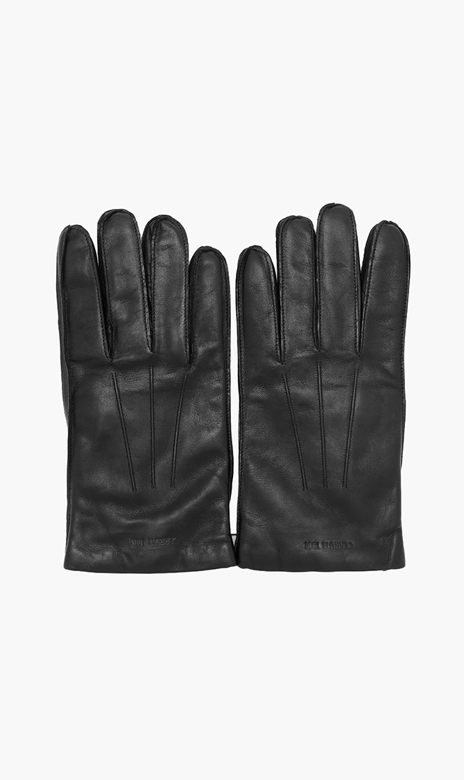 

Lamb And Wool Gloves, Black