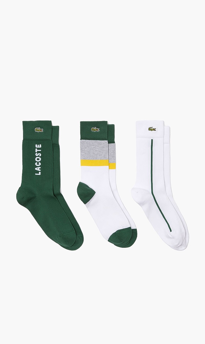 

Colorblock Logo Socks, Multi-color