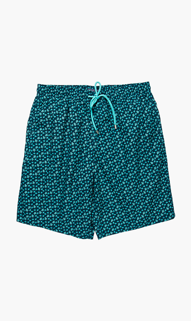 

Vilebrequin Okoa Micro Ronde Des Tortues Long Swim Trunks