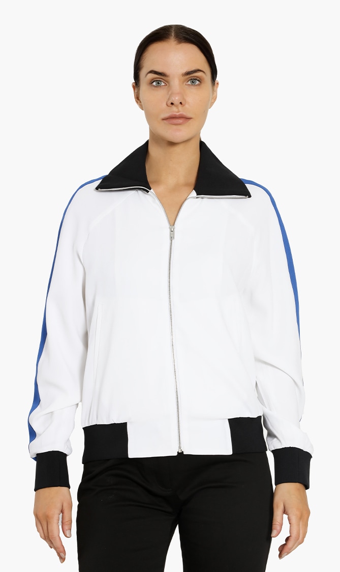 

Embroidered Jumping Tiger Bomber Jacket