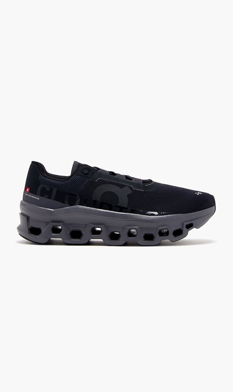 On-running Black Cloudmonster Sneakers for Women