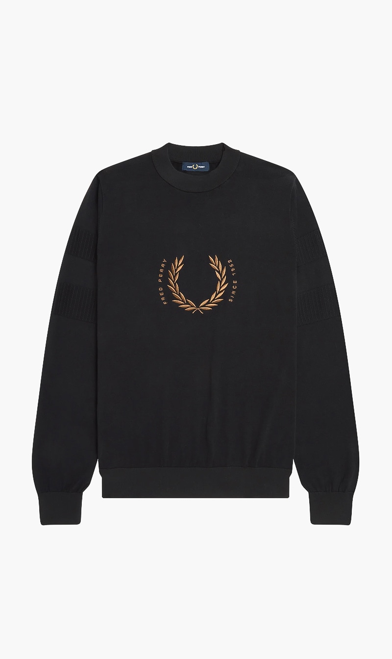 

Circle Jumper Sweatshirt, Black