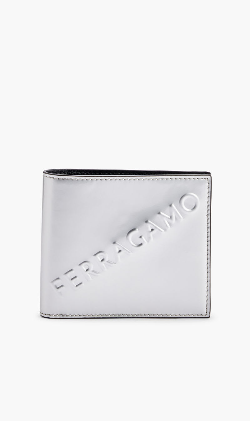 

Salvatore Ferragamo Grey Embossed Fer for Men | The Deal Outlet