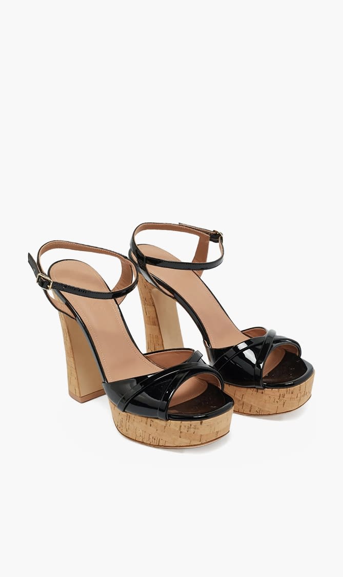 Malone Souliers Black Keaton Sandals for Women