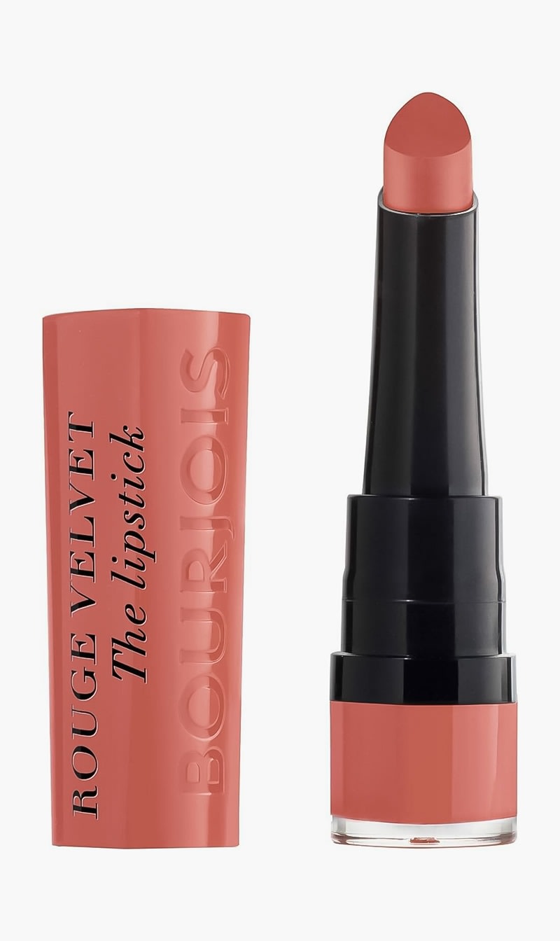 

Bourjois Others Rouge Velvet The Lipstick, 15 Peach Tatin for Women | The Deal Outlet