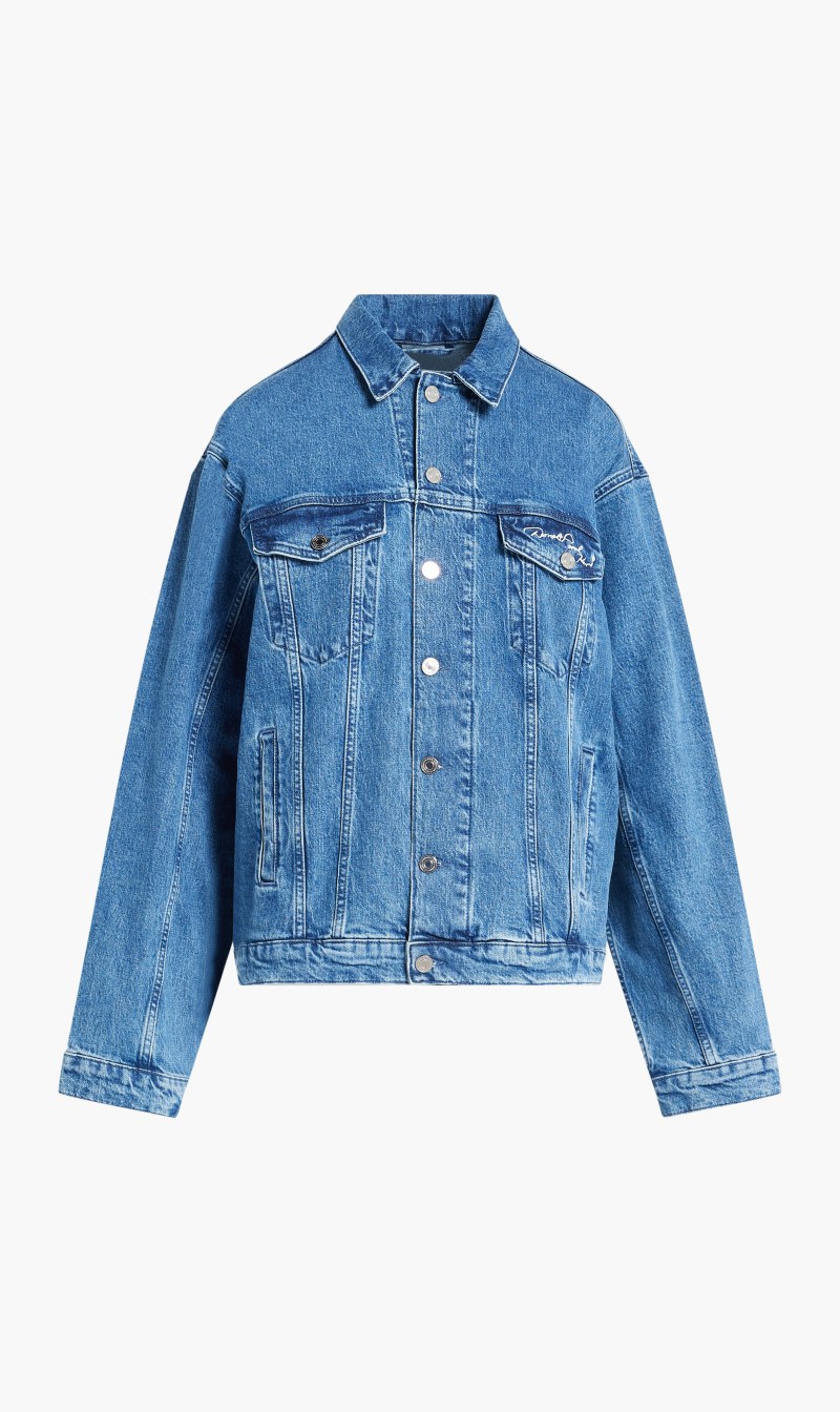 

Karl Lagerfeld Blue Klxdisney Denim Jacket for Women | The Deal Outlet