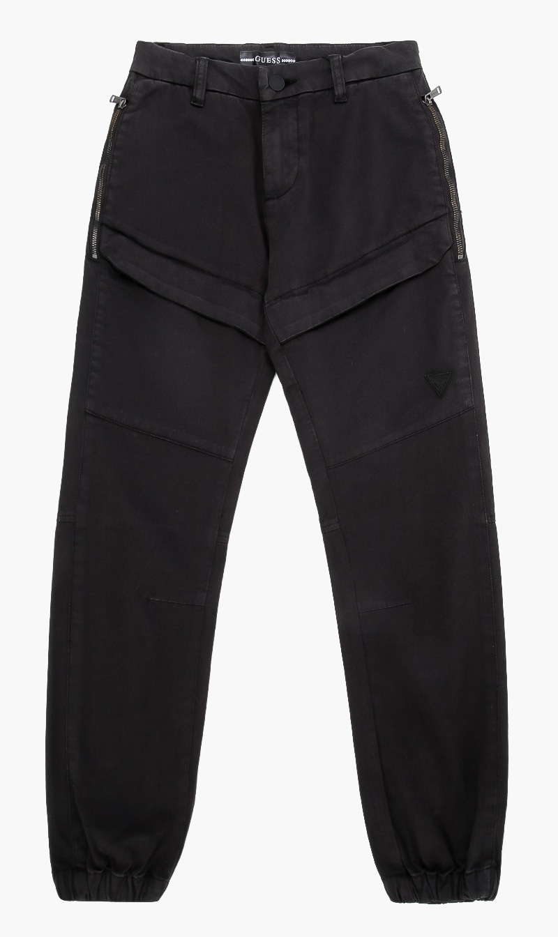 

Guess Black Logo Cargo Pants for Boys | The Deal Outlet