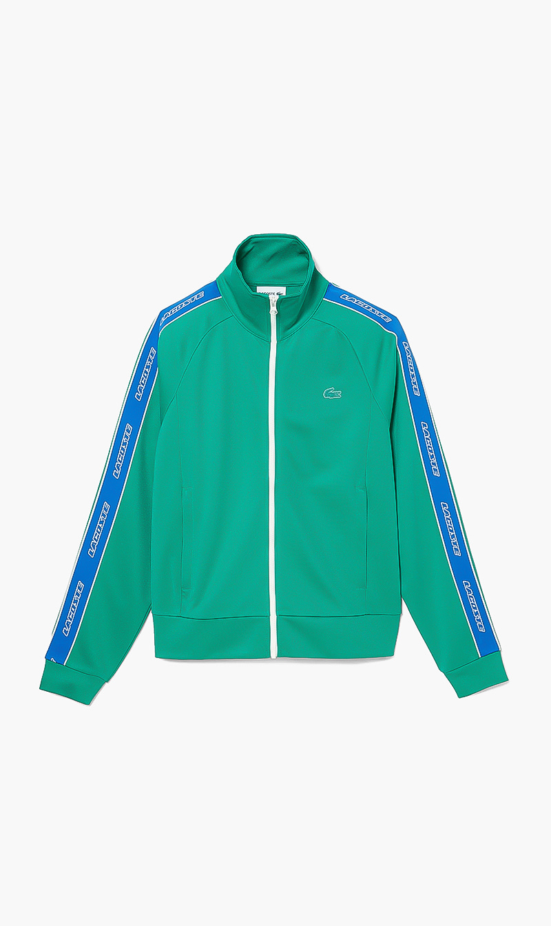

Lacoste Green Regular Fit Logo Jacket for Men | The Deal Outlet
