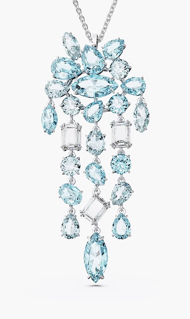 

Swarovski Others Gema Pend Blu/rhs for Women | The Deal Outlet
