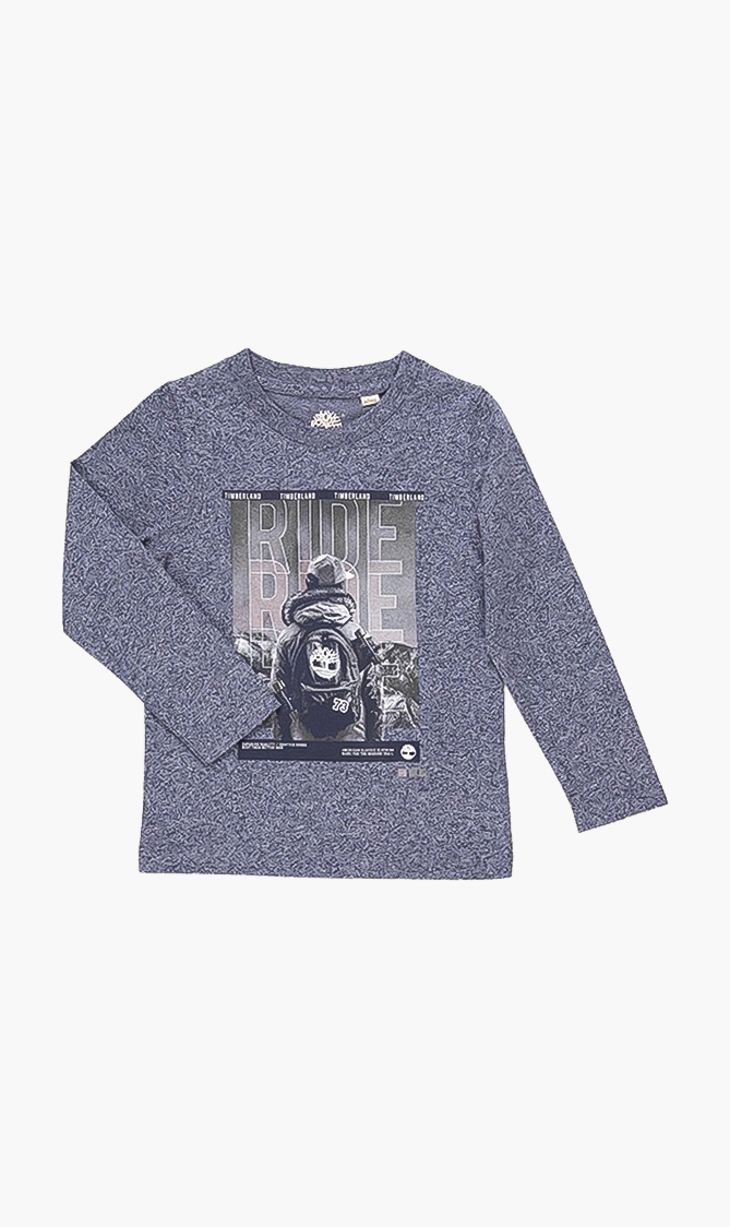 

Timberland Logo Long Sleeves T-shirt