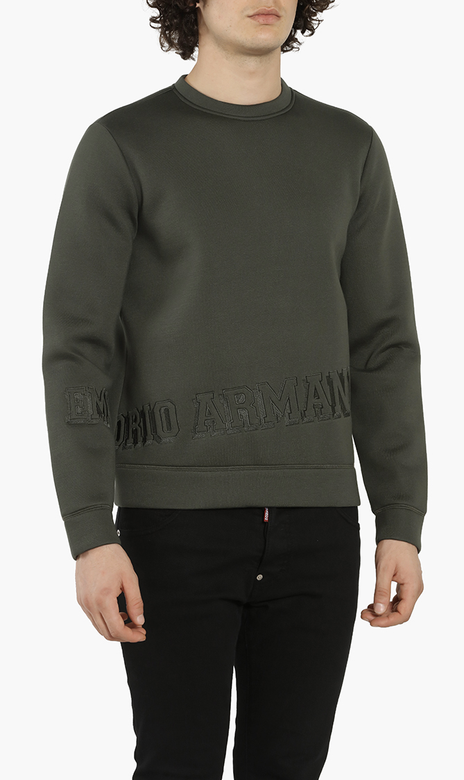

Emporio Armani Embroidered Logo Sweatshirt