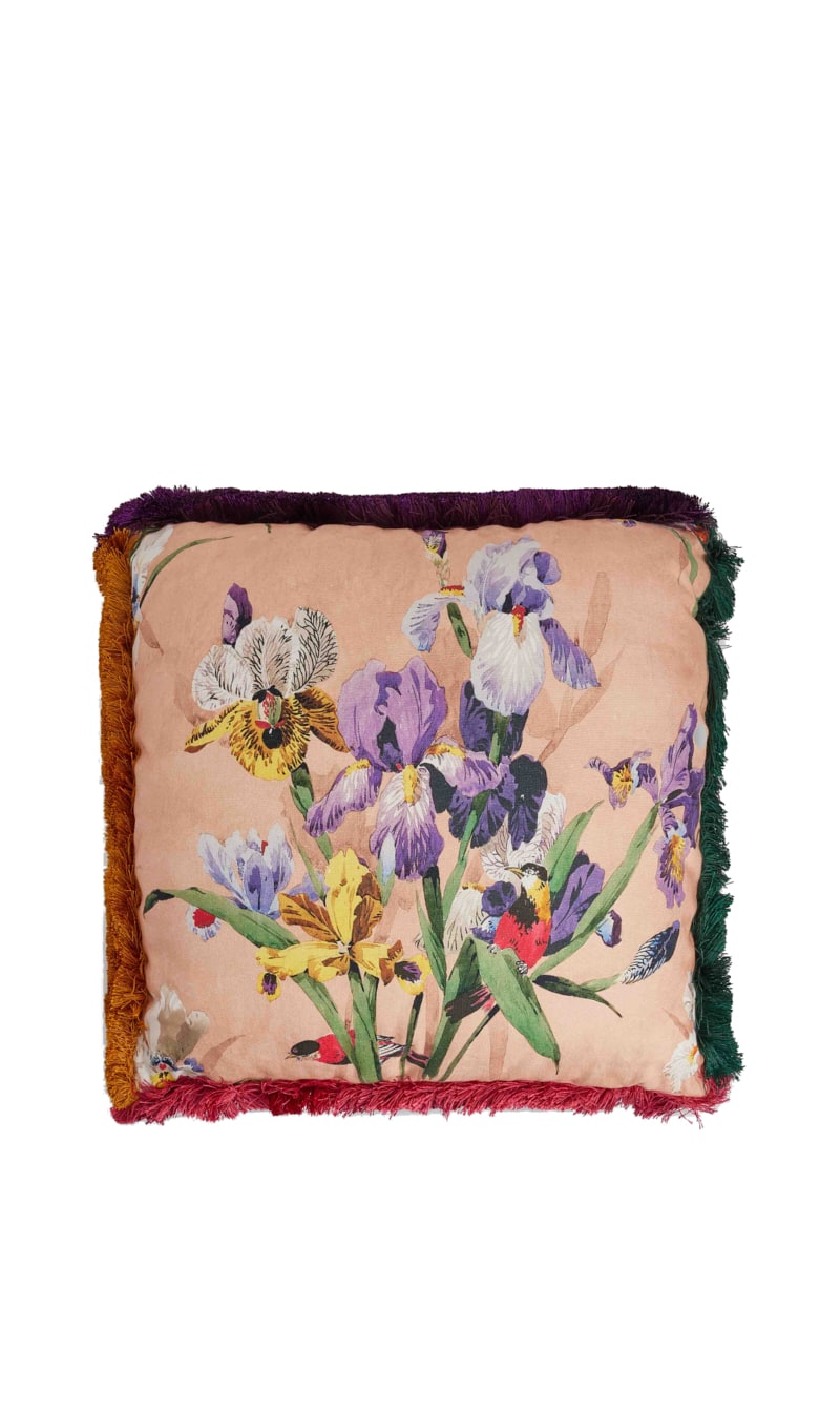 

Oriolo Cushion With Passementerie, Pink