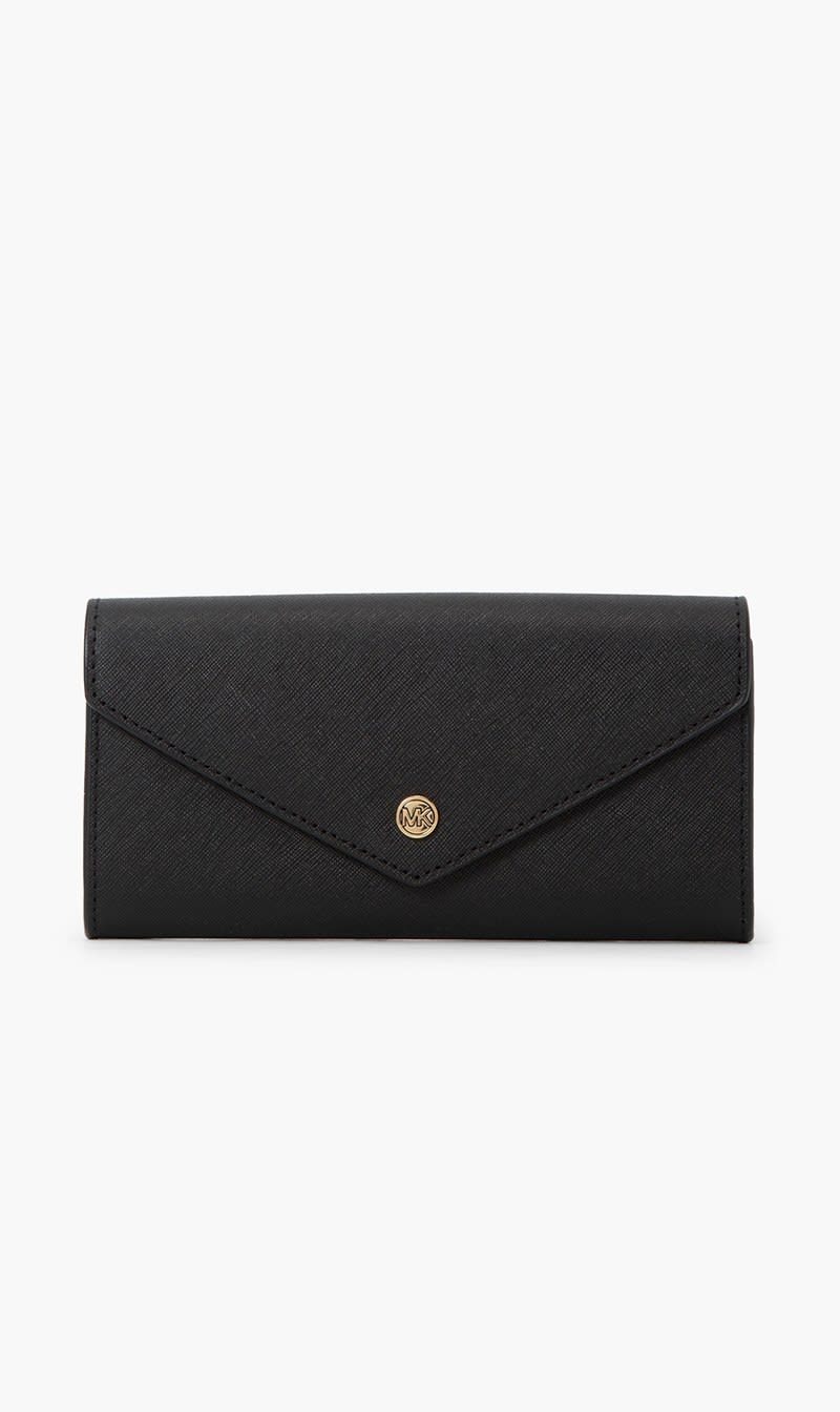 

Michael Kors Black Lg Env Continental for Women | The Deal Outlet