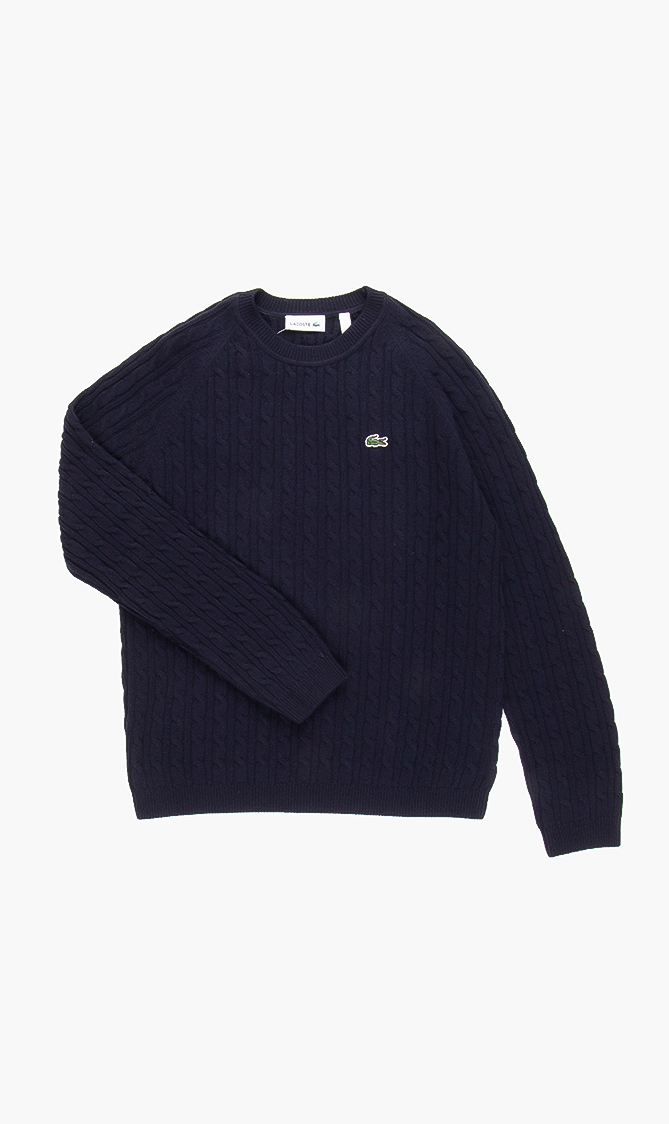

Lacoste Cable Knit Sweater