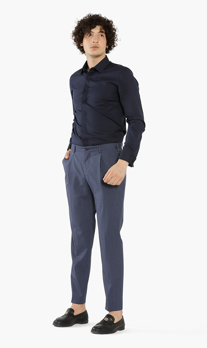 

Pal Zileri Stripes Wool Trouser