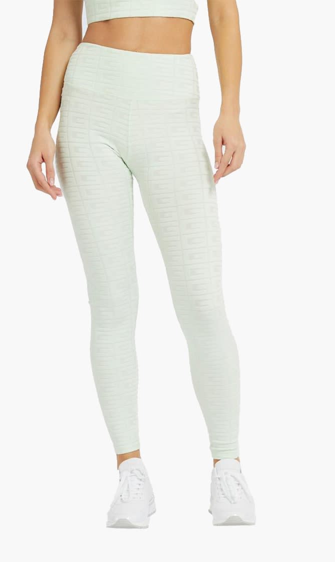 

Guess White Dana Logo Knit Leggings for Women | The Deal Outlet